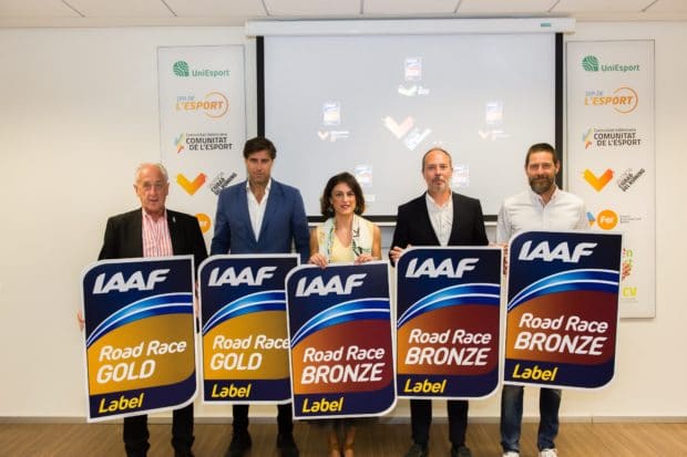 Valencia, la ciudad del mundo con más etiquetas de la IAAF