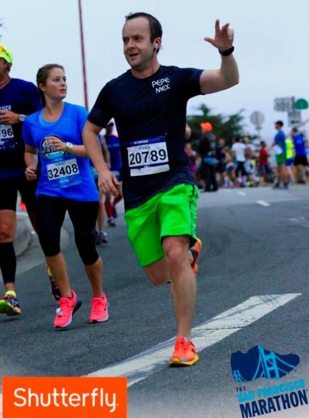José, de Ciudad de México a Valencia a por su 29º maratón