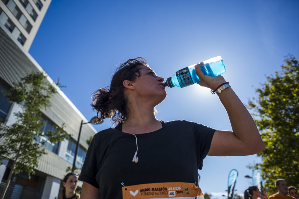 Hidratación medio maratón