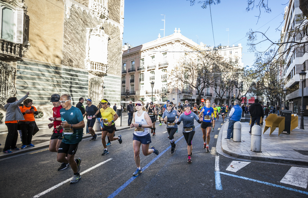 Etiqueta Platino Maraton Valencia