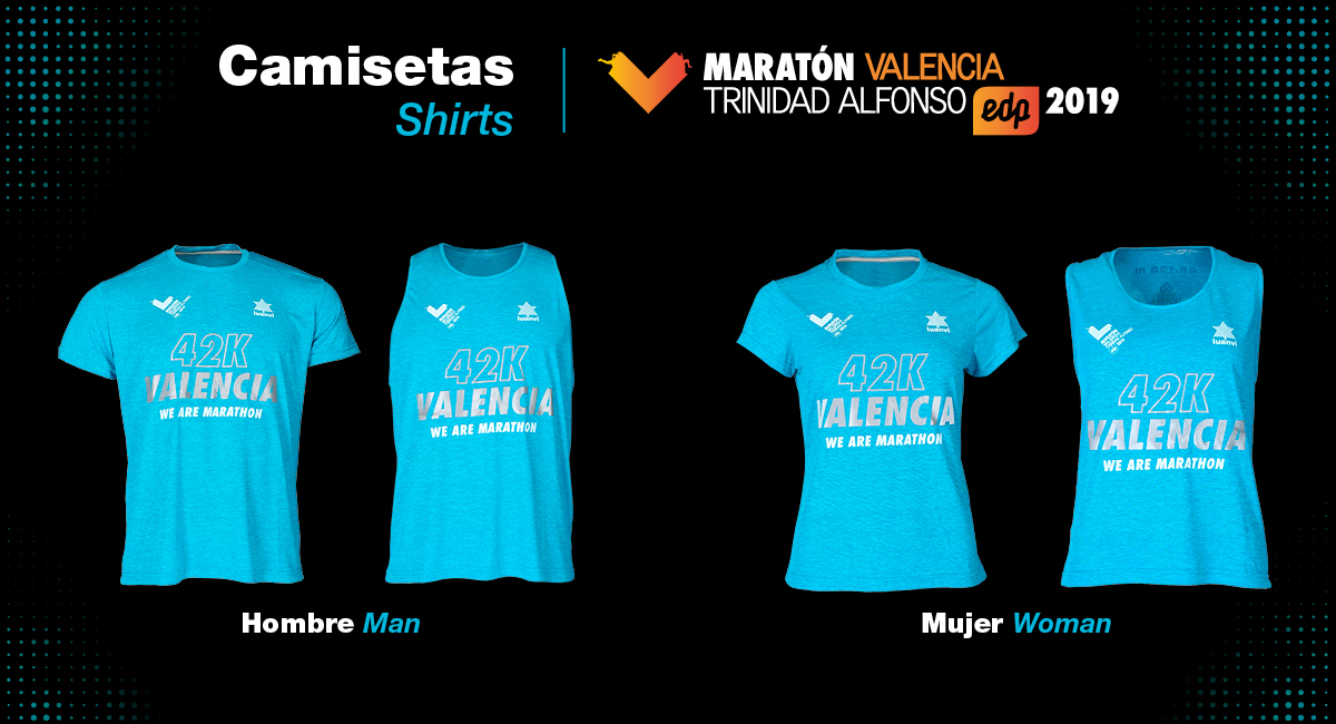 Camisetas Maratón Valencia 2019