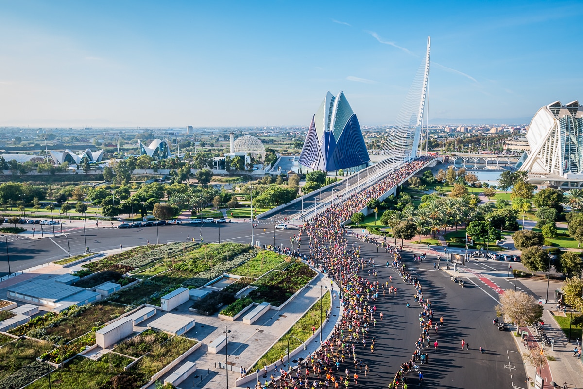 Salida Medio Maratón Valencia 2019