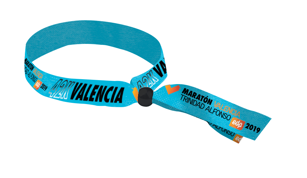 servicios la pulsera Maratón Valencia para · Valencia Ciudad del Running