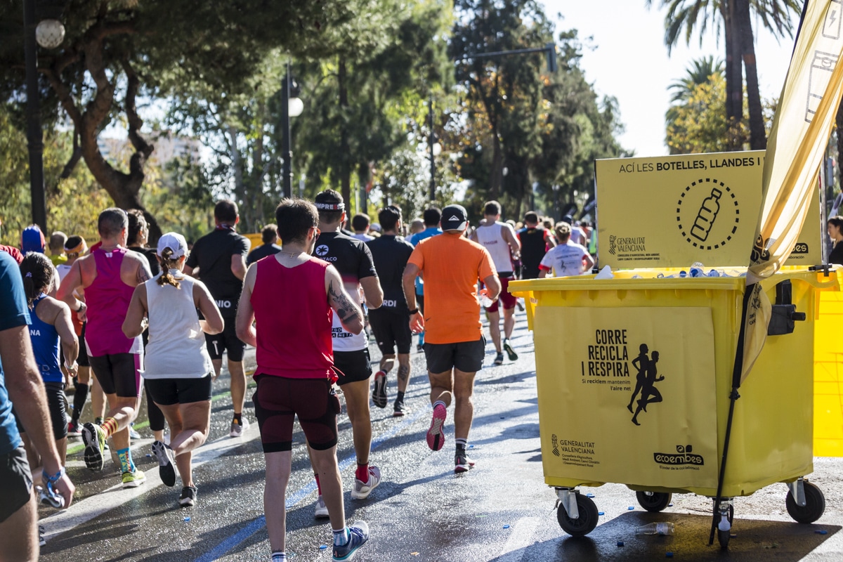 Reciclaje Ecoembes Maratón Valencia Trinidad Alfonso EDP