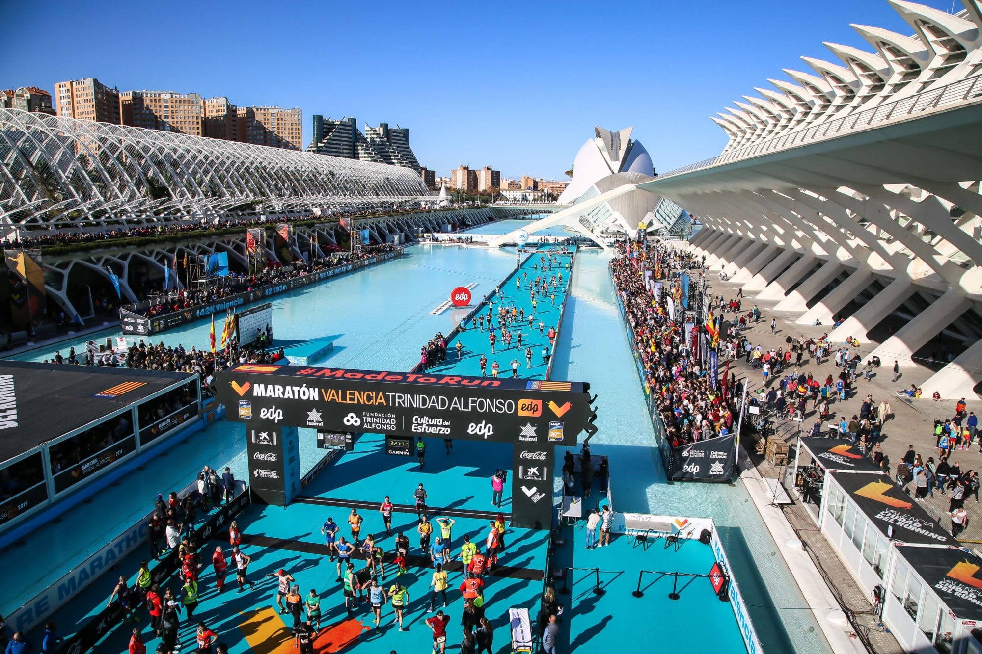 Maratón Valencia bate sus propios récords incluyendo finishers con más