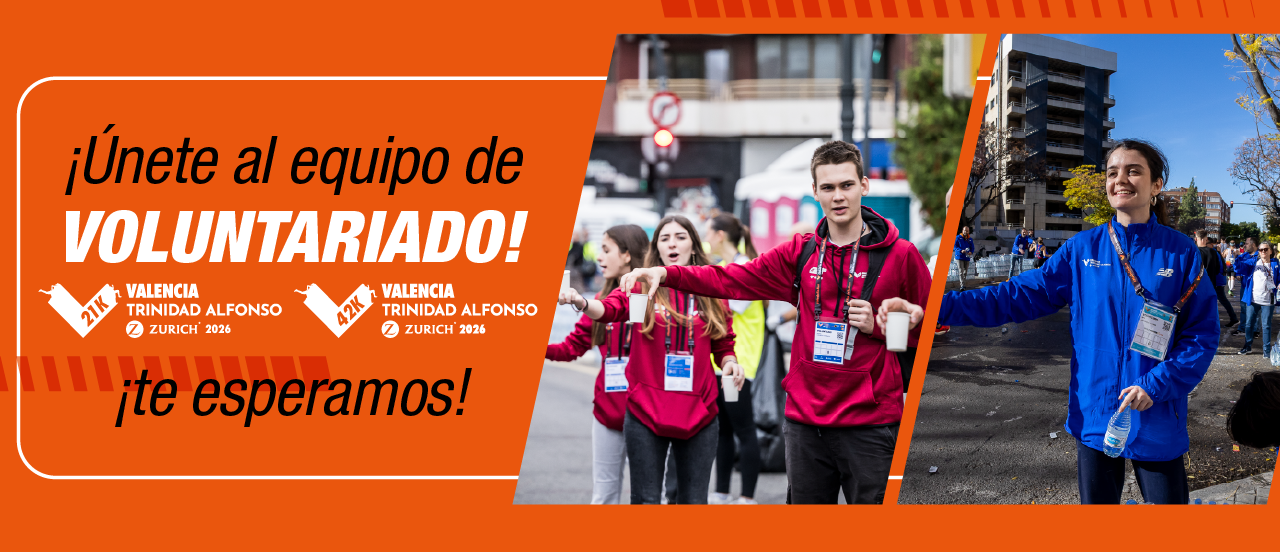 Voluntariado Medio y Maratón Valencia 2026