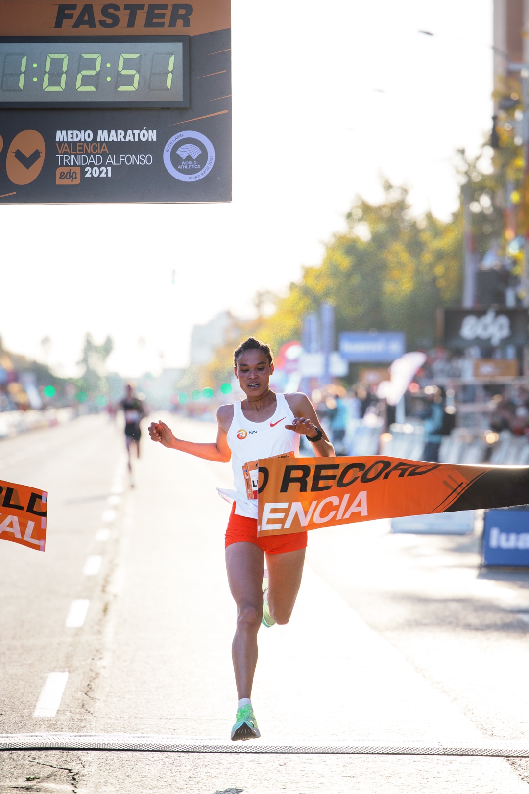 Letesenbet Gidey chooses the Valencia Marathon to debut at the distance