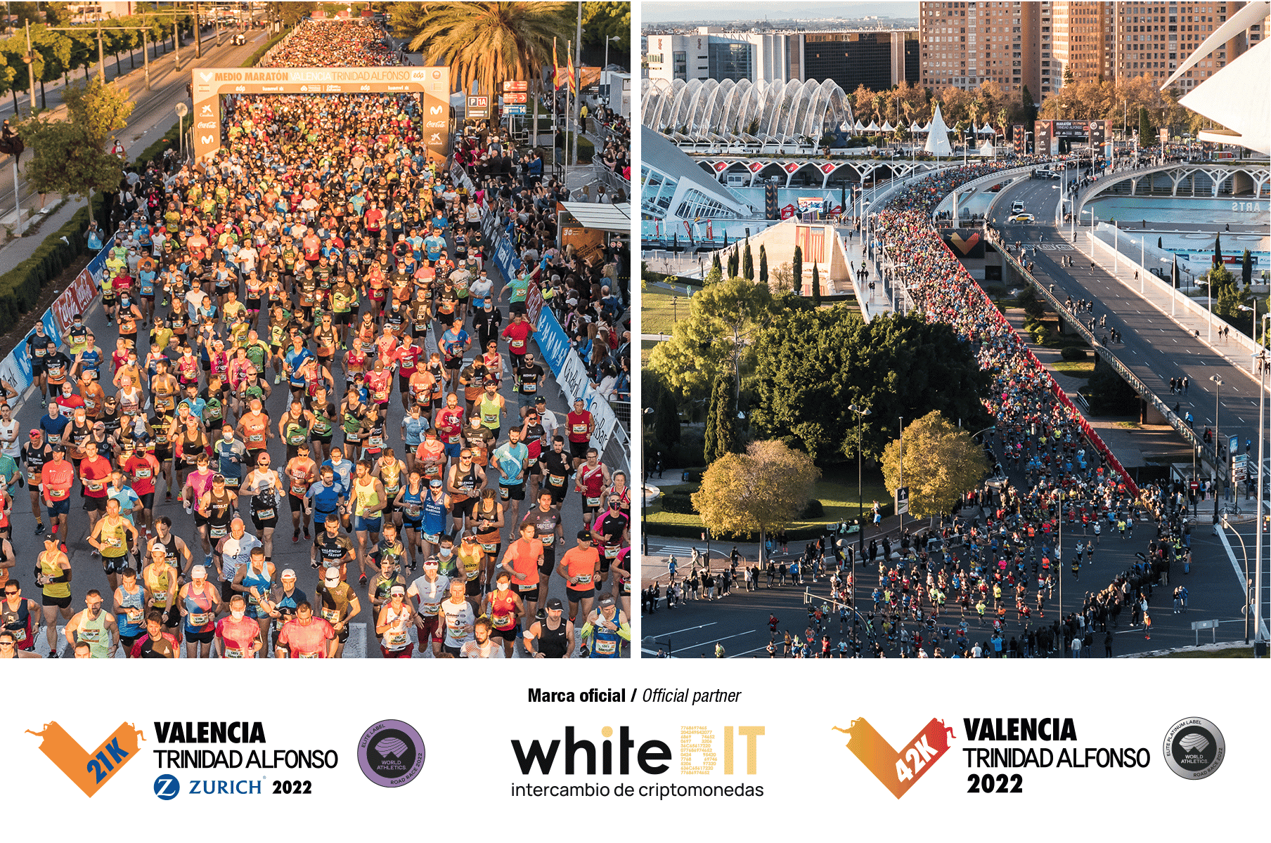 WhiteBIT reinforces its commitment to sport by sponsoring Valencia Marathon  and Half Marathon