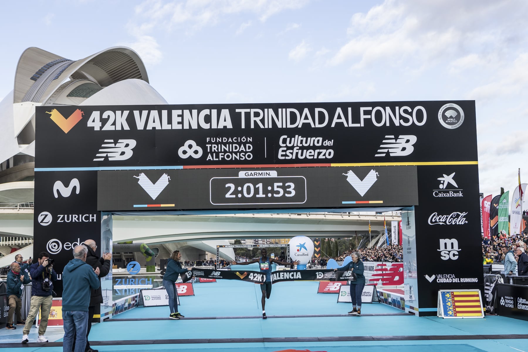 Kiptum and Beriso place Valencia as one of the fastest in the world