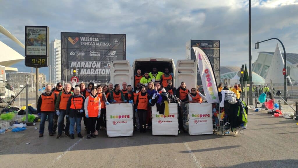 Koopera Cáritas - Maratón Valencia