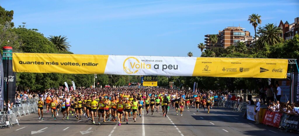 Volta a Peu - Salida