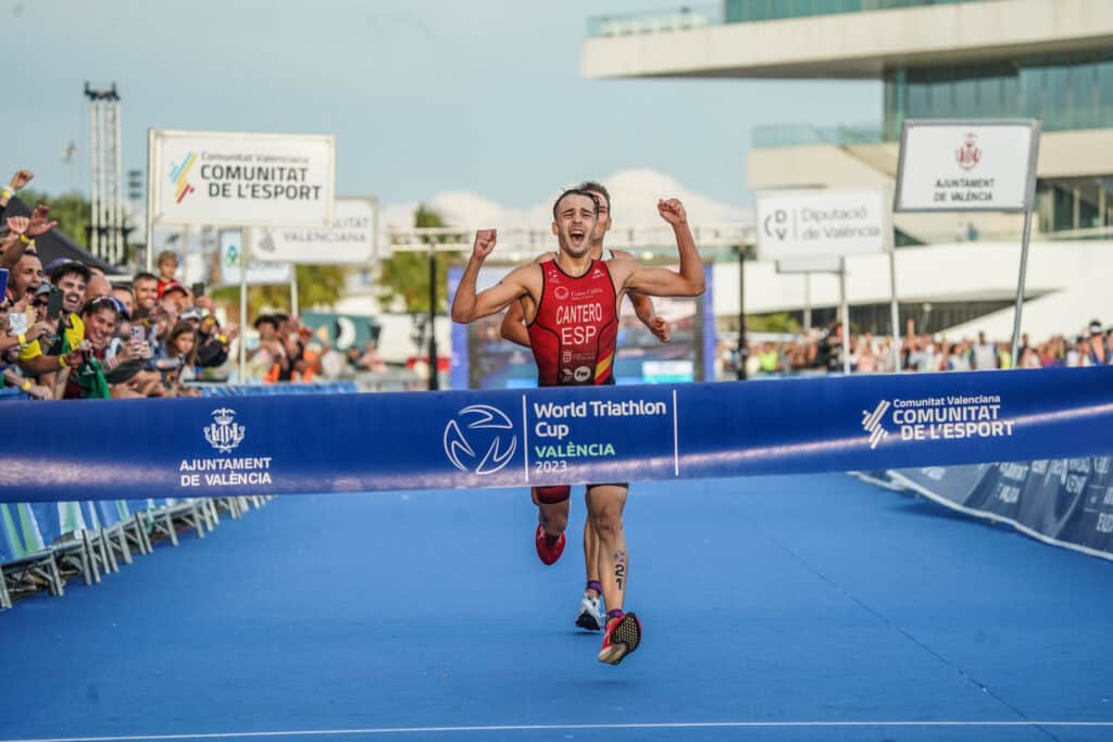 Copa del Mundo de Triatlón David Cantero