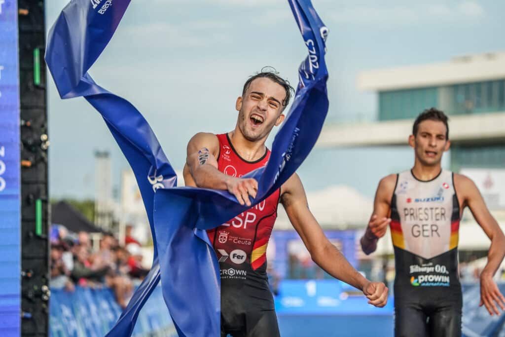Copa del Mundo de Triatlón David Cantero